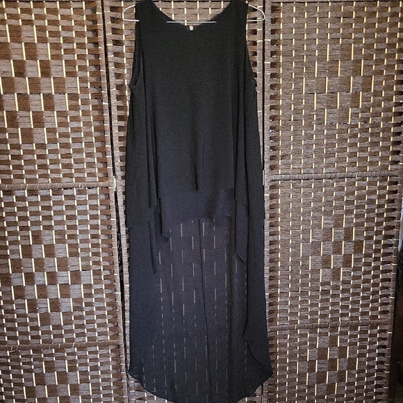 Frank Lyman Design Black High Low Dress - Picture 1 of 8